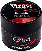 Полигель для ногтей - Vizavi Professional Red Line (983031)