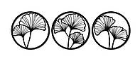 Декоративне панно Декор Карпаты на стіну Квіти-Тріптіх pn219 102х34 см FG, код: 6992836