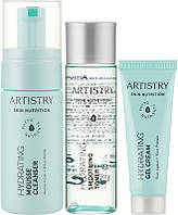 Набор средств для увлажнения кожи - Amway Artistry Skin Nutrition (foam/50ml + ton/50ml + cr/15ml) (955419)