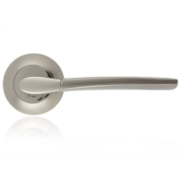 Ручки дверні Trion ЦАМ INDIGO SN/NP, фото 1