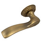 Ручки дверні різьблені Trion ЦАМ LUCIDO Dark.MAB, фото 2