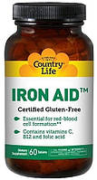 Витаминно-минеральный комплекс "Помощь железа" - Country Life Iron Aid (1014954)