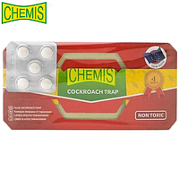 Клейова пастка для тарганів + таблетка приманка Чиміс CHEMIS