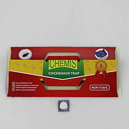 Клейова пастка для тарганів + таблетка приманка Чиміс CHEMIS, фото 2