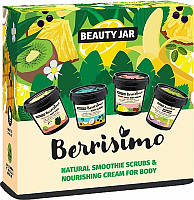 Набор - Beauty Jar Berrisimo Nourishing Body Gift Set (b/scrub/200g + b/peel/180g + b/scrub/190gl +