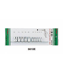 Набір головок Hans 10 предметів (5610E)