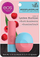 Набор - EOS Lychee Martini Stick & Sphere Lip Balm (l/balm/4g + l/balm/7g) (1009412)