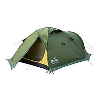 Экспедиционная палатка трехместная Tramp Mountain 3 (V2) зеленая TR, код: 7418130