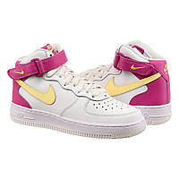 Кроссовки женские Nike Air Force 1 Mid (Gs) (DH2933-100) 38.5 Белый ZK, код: 7817349