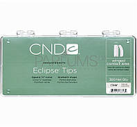 Типсы прозрачные CND Clear Eclipse Tips 360 (554236)