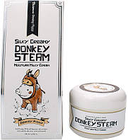 Крем для кожи молочный увлажняющий Elizavecca Silky Creamy Donkey Steam Moisture Milky Cream 100ml (695693)