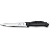 Кухонный нож Victorinox SwissClassic Filleting Flex филейный гибкое лезвие 16 см (6.8713.16B) TR, код: 7431949