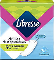 Ежедневные гигиенические прокладки Libresse Classic Regular 50 шт (7322540157093)
