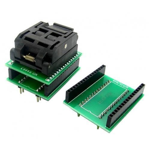 TQFP32 QFP32 LQFP32 - DIP28 DIP32 перехідник панелька, крок 0.8 мм, підтримка ATMEL AT90S2333