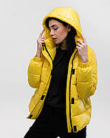 Весенняя куртка со съемным капюшоном indigo.limited N 048TH Желтый XS PP, код: 7791394