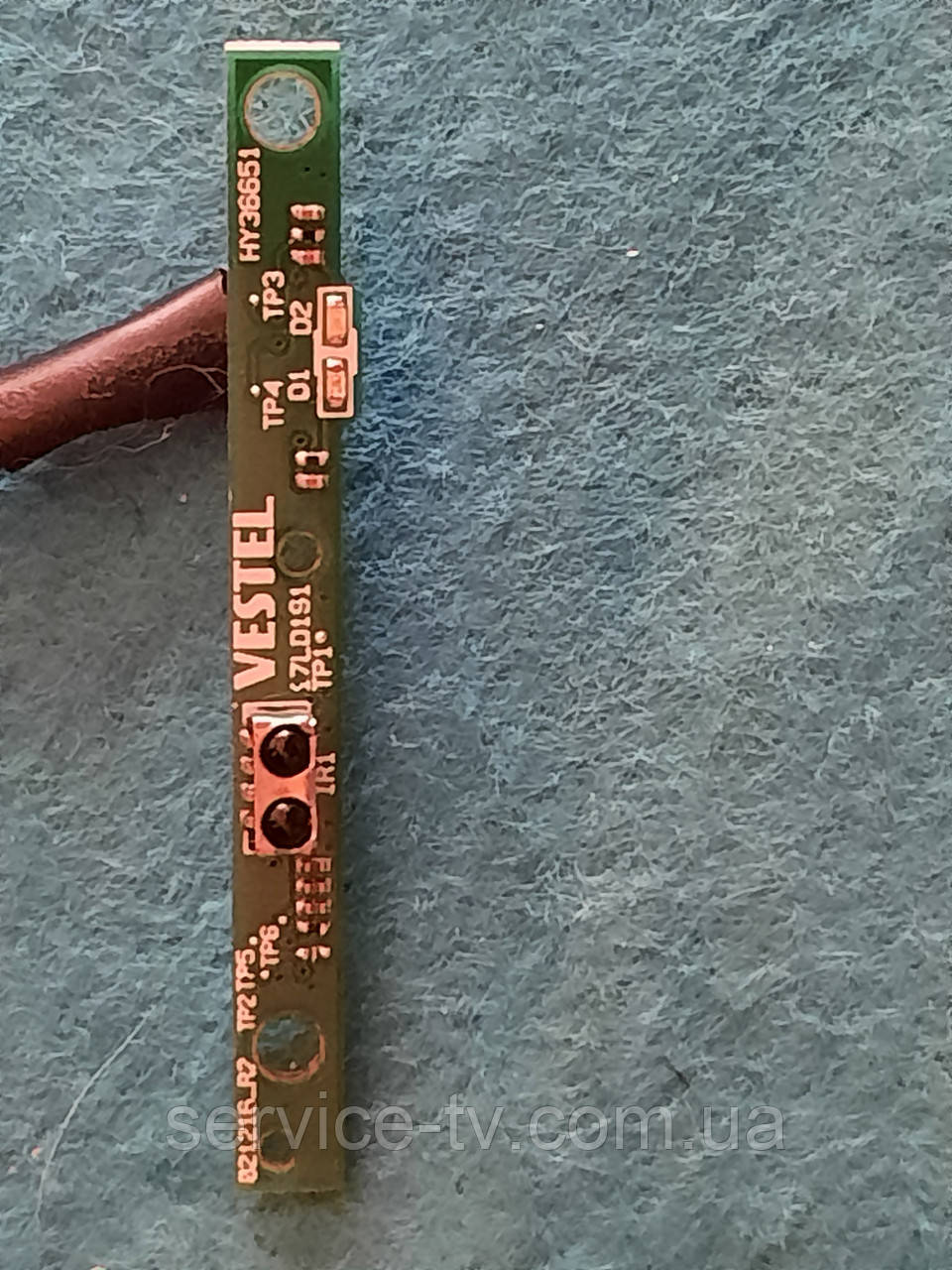Модуль фотоприймача й індикації 17LD1S1 від телевізора Toshiba 40L2863DG