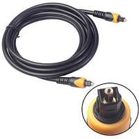 Кабель аудіо оптичний Toslink - Toslink, 3м OD5.0, високоякісний, для багатоканального звуку