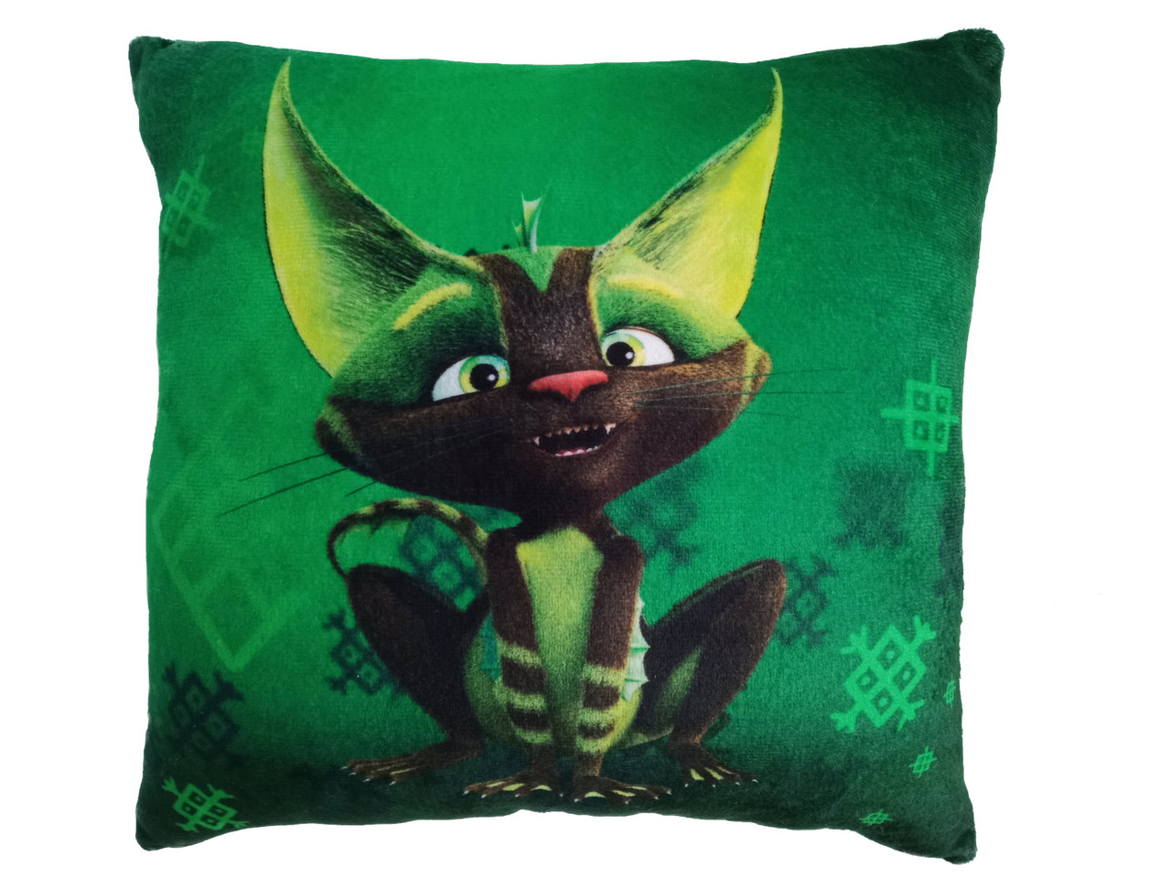 Подушка дитяча сувенір Жабокиць Квусь "Мавка.Лісова пісня" Копиця 28x28x11 см (00279-67), фото 1