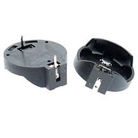 Відсік для 1 батареї CR2025 CR2032 бокс кейс, Arduino, з пайкою, розміри 2.4 х 2.2 х 0.8 см