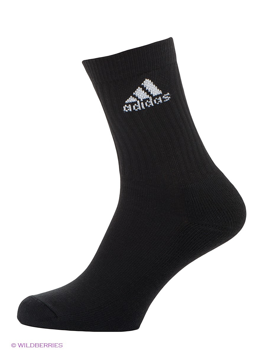 Шкарпетки Adidas, Артикул Z25504, чорні, розмір 39-42