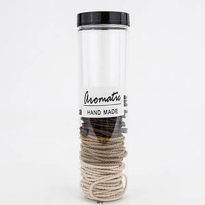 Набір резинок для волосся спіральки 4 см у тубусі - мікс беж