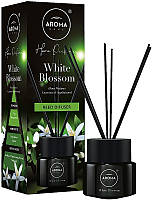 Аромадиффузор "Белые цветы" Aroma Home White Blossom Reed Diffuser (901765)