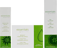 Комплексная система для нормальной и сухой кожи - Amway Essentials By Artistry (wipes/25шт. + gel/125ml +