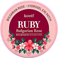 Гидрогелевые патчи для глаз Petitfee & Koelf Ruby & Bulgarian Rose Eye Patch (671293)