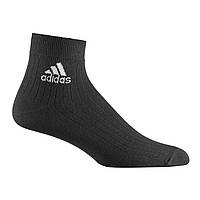 Шкарпетки Adidas Ankle Ribbed Thin чорні Z25668, розмір — 39-42