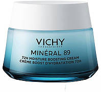 Легкий крем для всех типов кожи лица, увлажнение 72 часа - Vichy Mineral 89 Light 72H Moisture Boosting Cream