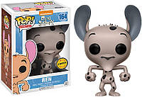 Funko Ren (Chase Edition): Ren & Stimpy x POP! Виниловая фигурка и 1 ПОП! Комплект совместимых ПЭТ пласти