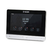 Wi-Fi відеодомофон BCOM BD-760FHD/T Silver з підтримкою Tuya Smart