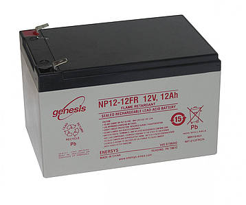 Батарея акумуляторна Genesis® NP12-12 12В 12Ач, фото 2
