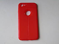 Силіконовий чохол для телефона iPhone 8 червоного кольору