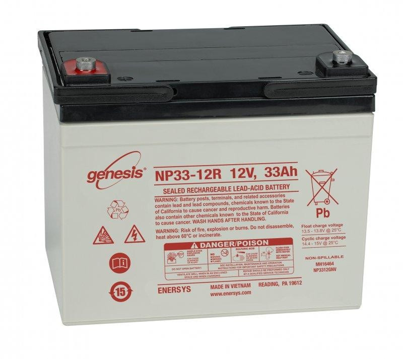 Батарея акумуляторна Genesis® NP33-12 (12В 33Ач)