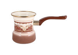 Турка емальована 0.4 л Терракот Metalac 116733