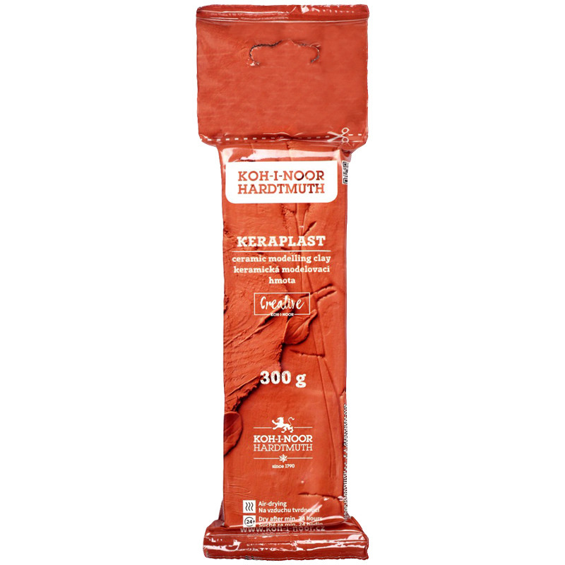 Пластилін Keraplast, 300г., теракотовий