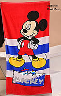 Полотенце для пляжа микрофибра Mikkey Mouse