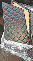 Накладки задних стоек ВАЗ 2101-07 "Лопухи" ромб строчка