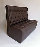 Барний диван "Бурбон" зі шкіри для пабів, фото 3