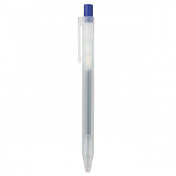 Ручка MUJI гелева з кнопкою синя 0,5 мм GEL-Ink (4550002794132)
