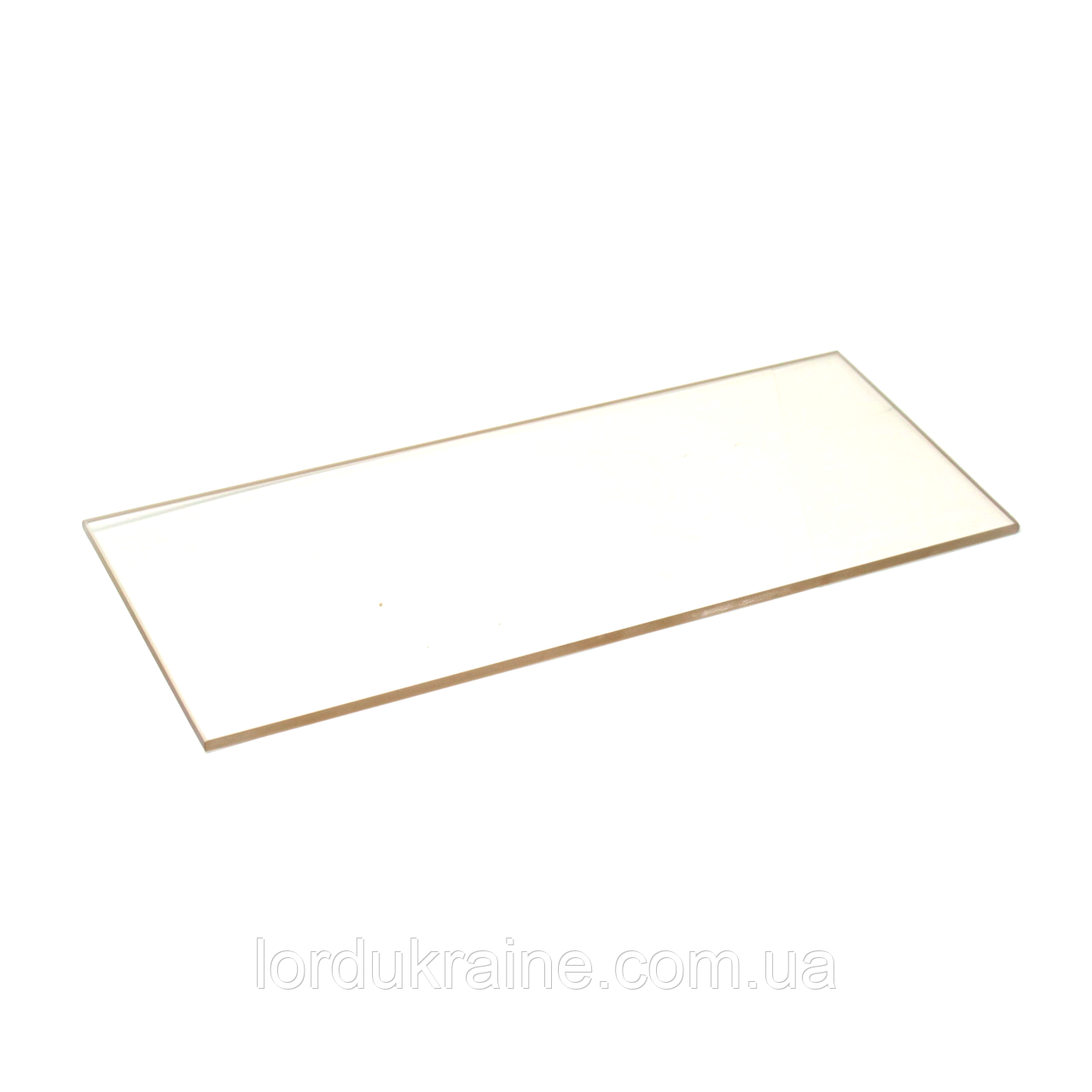 Термостійке скло 250х100х4 для дверей піца печі GGF E4/А, фото 1