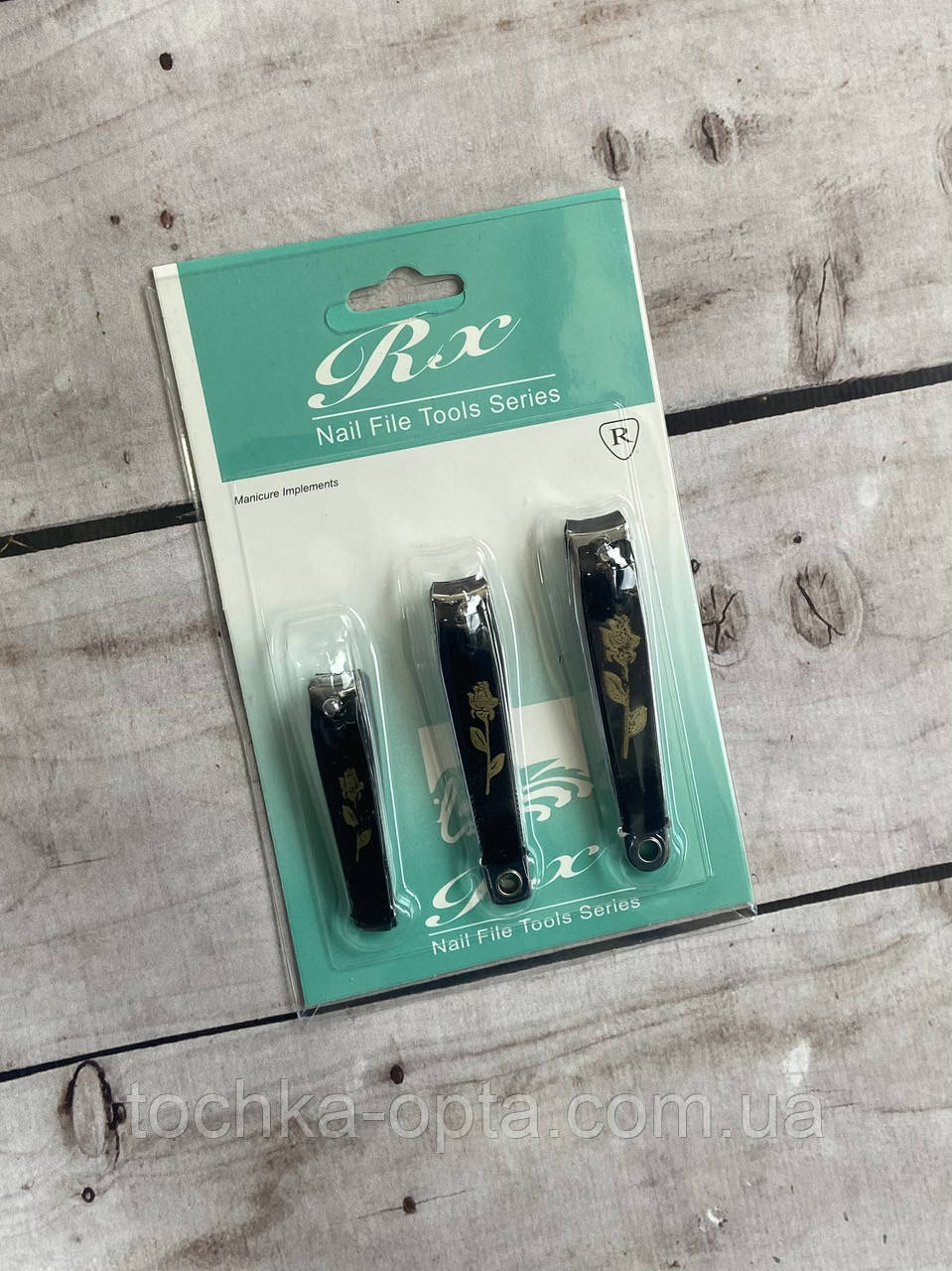 Набір кліперів три розміри, фото 1