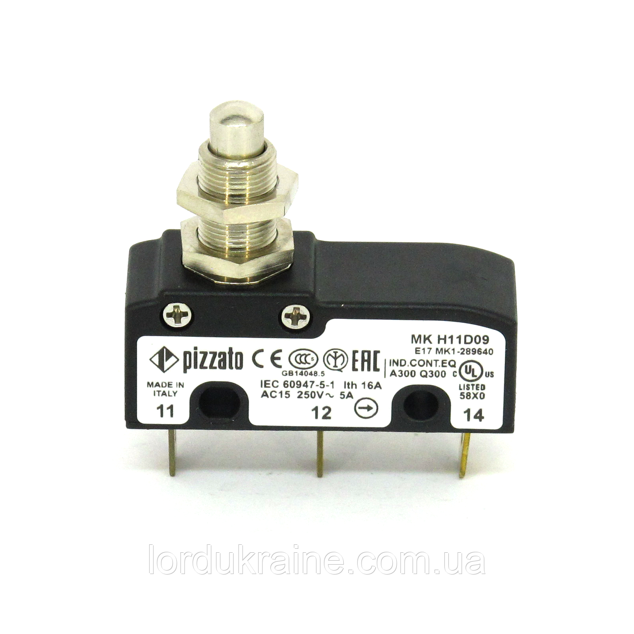 Кінцевик (мікровимикач) дверей KVE1295 для печі Unox, фото 1