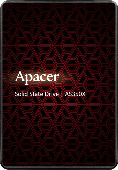 Накопитель твердотельный SSD 1TB Apacer AS350X 2.5" SATAIII 3D TLC (AP1TBAS350XR-1)