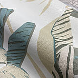 Шпалери вінілові на флізеліновій основі Elle Decoration (Erismann) бірюзовий 1,06 х 10,05м (12165-07), фото 3