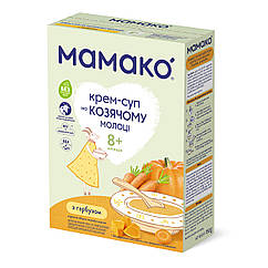 Дитяча каша МАМАКО крем-суп з гарбуза на козячому молоці, від 8 місяців, 150 гр