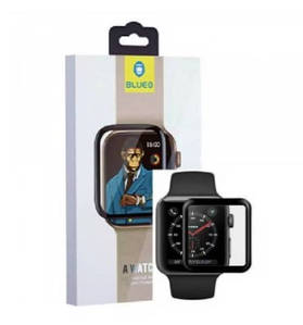 Захисне скло для смарт-годинника Blueo Apple Watch 38/40mm Black High Molecule Shock-resistant