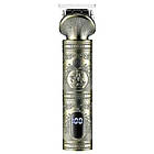 Машинка для стрижки волосся VGR 962, з дисплеєм та USB / Акумуляторний триммер для бороди та вусів з 4 насадками, фото 4