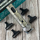 Машинка для стрижки волосся VGR 962, з дисплеєм та USB / Акумуляторний триммер для бороди та вусів з 4 насадками, фото 9